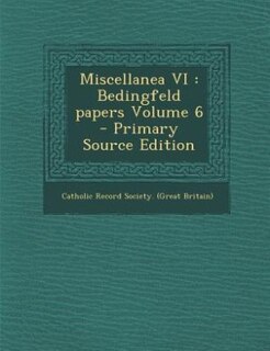 Couverture_Miscellanea VI