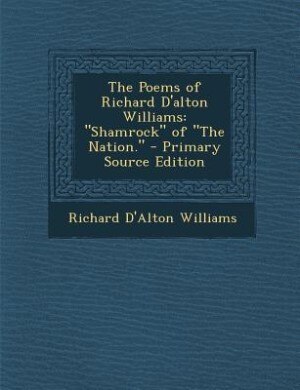 Front cover_The Poems of Richard D'alton Williams