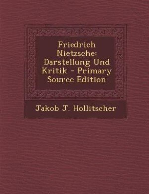 Front cover_Friedrich Nietzsche