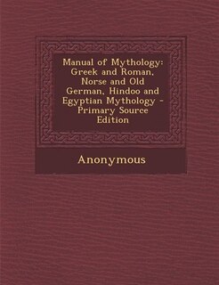 Front cover_Manual of Mythology