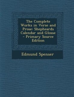 Couverture_The Complete Works in Verse and Prose