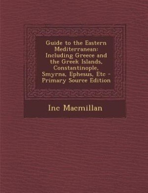 Front cover_Guide to the Eastern Mediterranean
