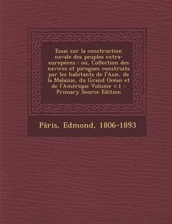 Couverture_Essai sur la construction navale des peuples extra-européens