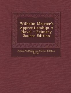 Front cover_Wilhelm Meister's Apprenticeship