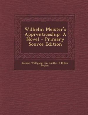 Front cover_Wilhelm Meister's Apprenticeship