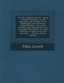 Couverture_The New-England patriot