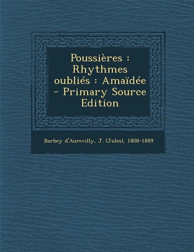Front cover_Poussières