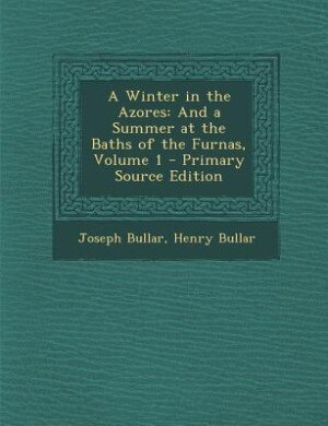 Front cover_A Winter in the Azores