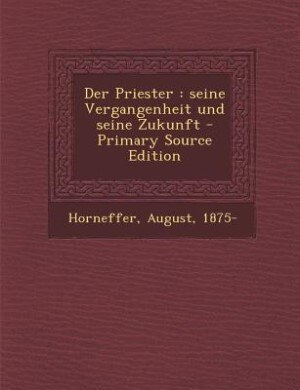 Front cover_Der Priester