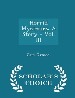 Couverture_Horrid Mysteries