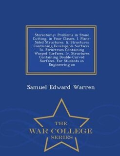 Front cover_Stereotomy