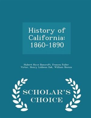 Front cover_History of California