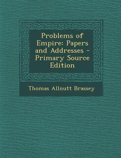 Couverture_Problems of Empire