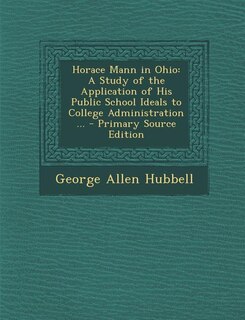 Couverture_Horace Mann in Ohio