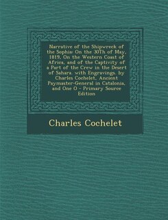 Couverture_Narrative of the Shipwreck of the Sophia