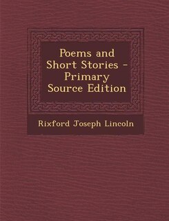 Front cover_Poems and Short Stories - Primary Source Edition