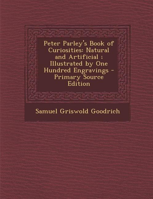 Front cover_Peter Parley's Book of Curiosities