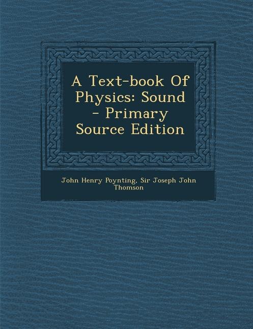 Front cover_A Text-book Of Physics