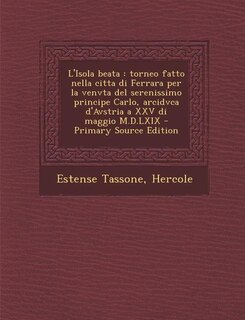 Front cover_L'Isola Beata