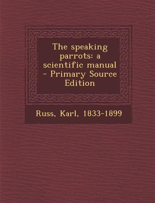 Front cover_The speaking parrots