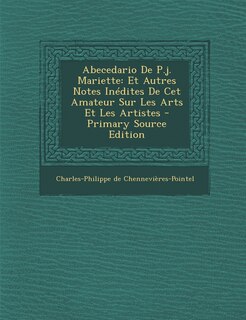 Front cover_Abecedario De P.j. Mariette