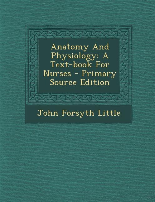 Front cover_Anatomy And Physiology