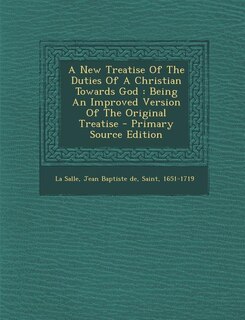 Front cover_A New Treatise Of The Duties Of A Christian Towards God