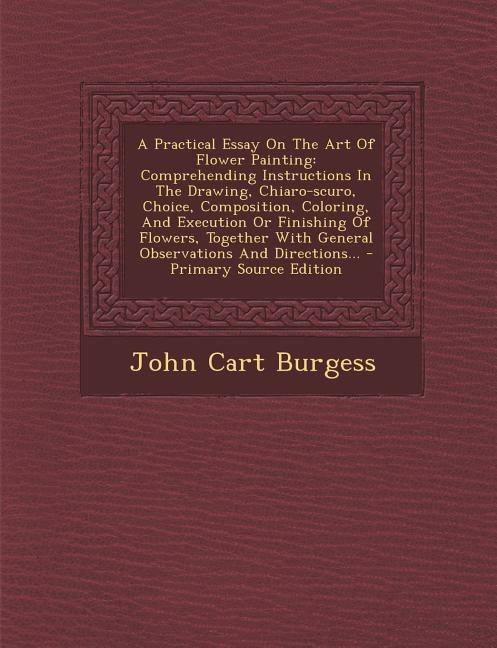 Couverture_A Practical Essay On The Art Of Flower Painting