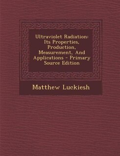 Front cover_Ultraviolet Radiation