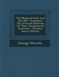 Front cover_The Bhagavad Gita And The New Testament