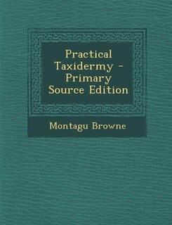 Front cover_Practical Taxidermy