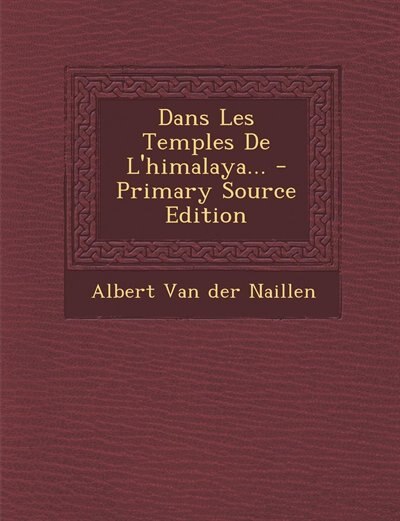 Couverture_Dans Les Temples De L'himalaya...