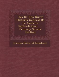Front cover_Idea De Una Nueva Historia General De La América Septentrional...