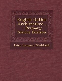 Front cover_English Gothic Architecture...