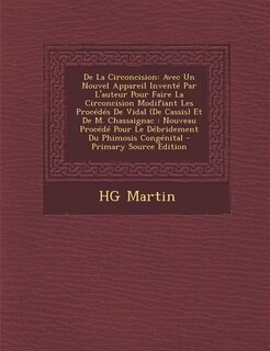 Front cover_De La Circoncision