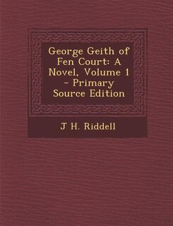 Front cover_George Geith of Fen Court