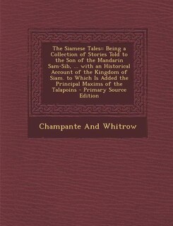 Front cover_The Siamese Tales