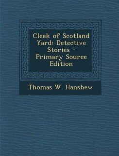 Front cover_Cleek of Scotland Yard