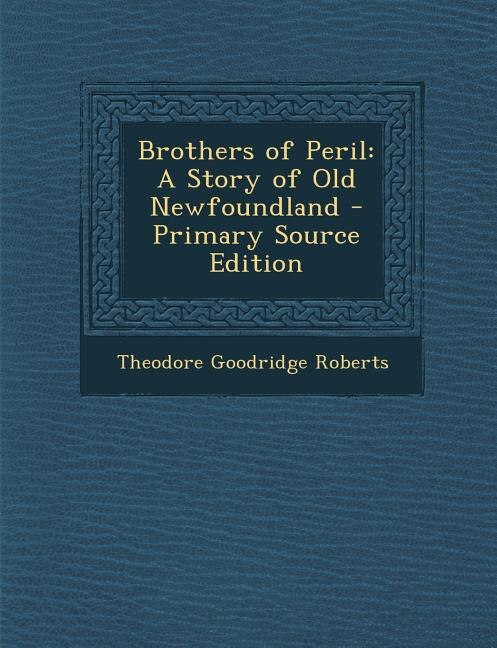 Front cover_Brothers of Peril