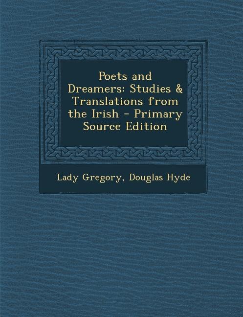 Front cover_Poets and Dreamers