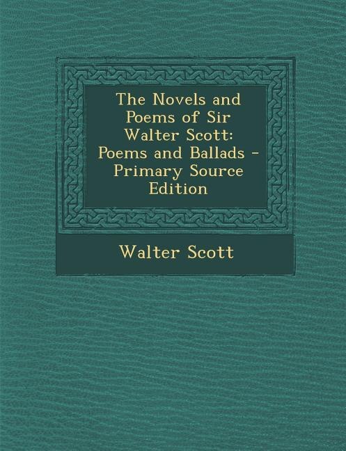Couverture_The Novels and Poems of Sir Walter Scott