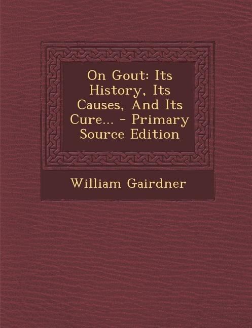 Front cover_On Gout