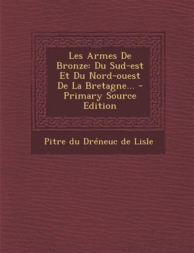 Front cover_Les Armes De Bronze
