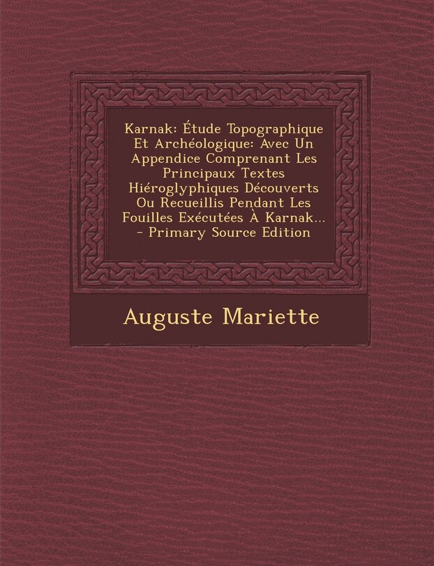 Front cover_Karnak