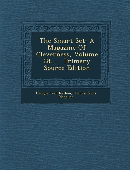 Front cover_The Smart Set