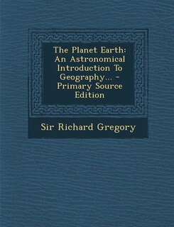 Front cover_The Planet Earth