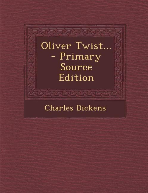 Couverture_Oliver Twist, 3rd Edition
