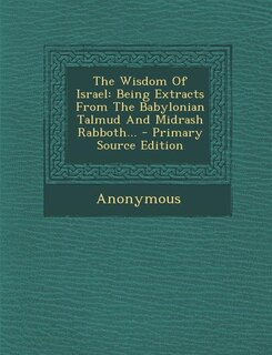 Front cover_The Wisdom Of Israel