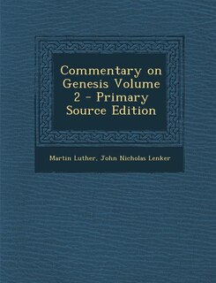 Front cover_Commentary on Genesis Volume 2 - Primary Source Edition