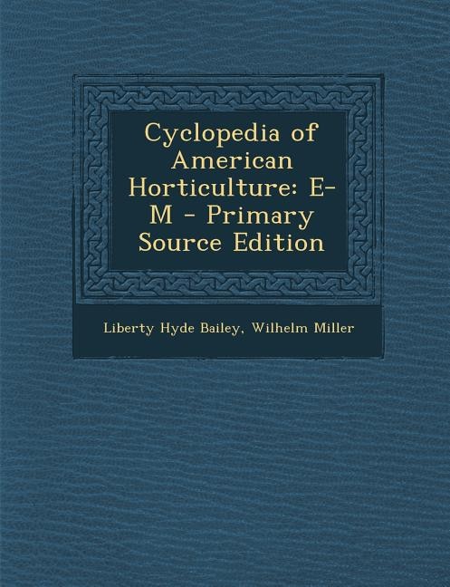 Couverture_Cyclopedia of American Horticulture